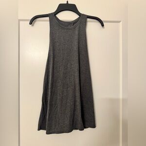 Open back/tie-back tank top